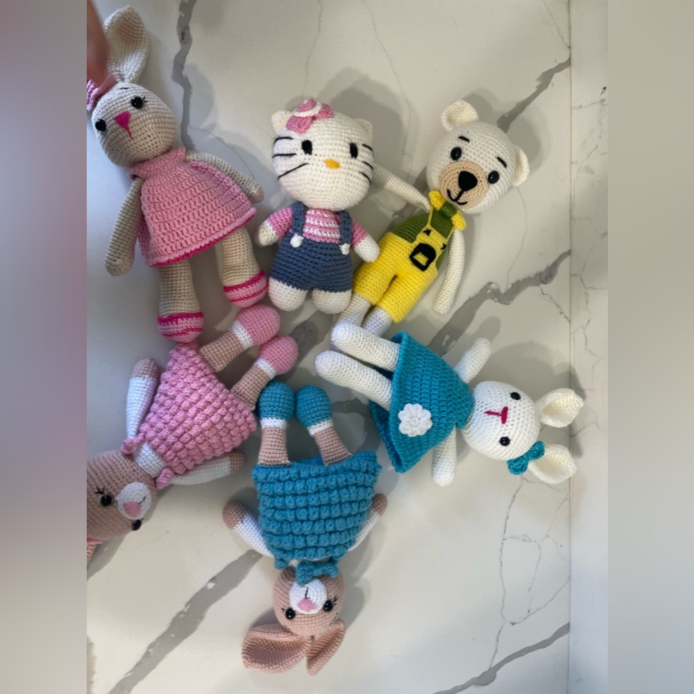 Crochet toys